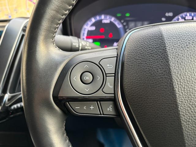 クラウンハイブリッド G 黒本革 パノラミックビューモニター 18AW AppleCarPlay デュアルオートエアコン 三眼LEDヘッドライト 全席シートヒーター&前席シートクーラー 前後ドラレコ ETC PCS LTA(45枚目)