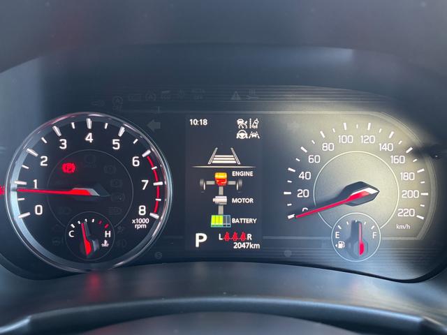 スイフト ハイブリッドMZ 1オーナー 赤黒ツートン フロントエアロ 9型ディスプレイオーディオ AppleCarPlay オートエアコン LEDヘッドライト 前席シートヒーター デュアルセンサーブレーキサポート2 16AW(50枚目)