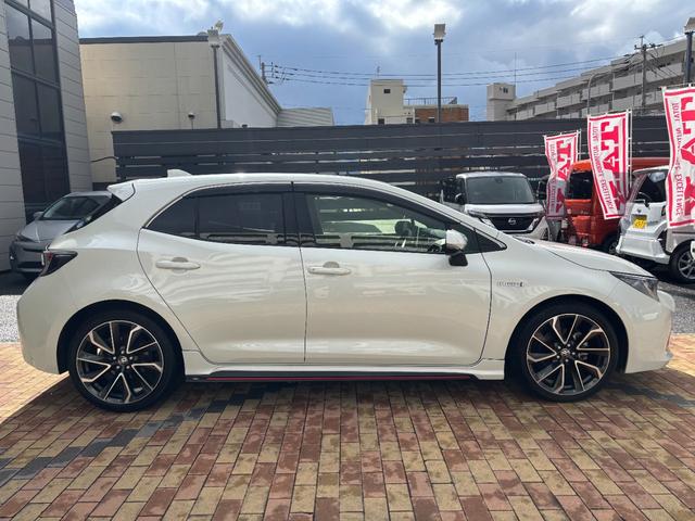 カローラスポーツ ハイブリッドG Z 純正9型ナビ バックカメラ BSM HUD TRDサイドスカート Bluetoothオーディオ デュアルオートエアコン LEDヘッドライト 純正ドラレコ ETC PCS RCC 18inchAW(9枚目)