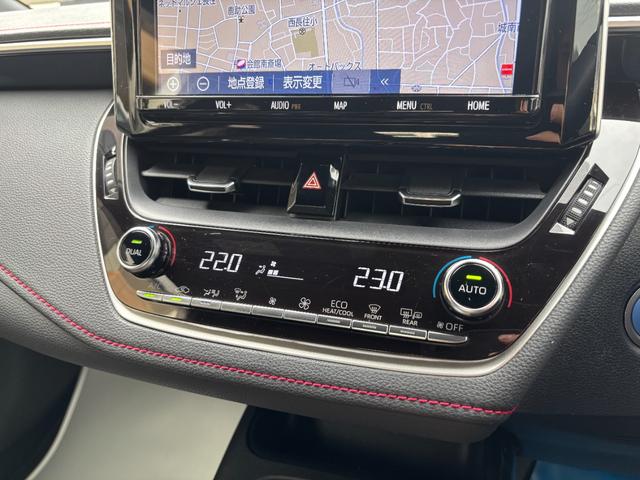 カローラスポーツ ハイブリッドG Z 純正9型ナビ バックカメラ BSM HUD TRDサイドスカート Bluetoothオーディオ デュアルオートエアコン LEDヘッドライト 純正ドラレコ ETC PCS RCC 18inchAW(41枚目)