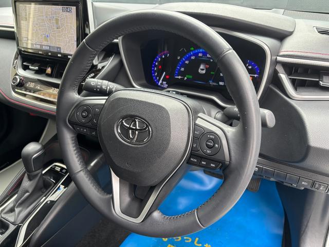 カローラスポーツ ハイブリッドG Z 純正9型ナビ バックカメラ BSM HUD TRDサイドスカート Bluetoothオーディオ デュアルオートエアコン LEDヘッドライト 純正ドラレコ ETC PCS RCC 18inchAW(45枚目)