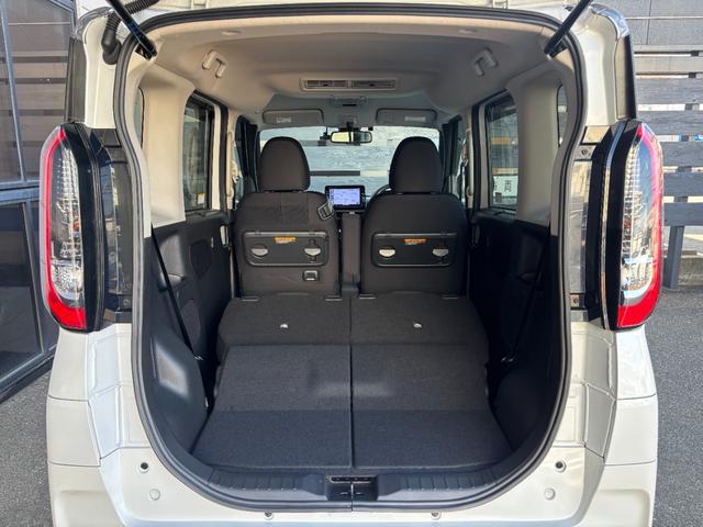 ルークス ハイウェイスター　Ｘ　ツートンルーフ　純正９型ナビ　全方位カメラ　フルセグＴＶ　オートエアコン　片側パワースライドドア　オート付きＬＥＤヘッドライト　後席サーキュレーター＆テーブル　ドラレコ　ＥＴＣ　１４ｉｎｃｈＡＷ（35枚目）