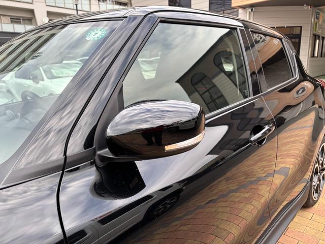 スイフトスポーツ ベースグレード 6速MT 新品ディスプレイオーディオ AppleCarPlay オートエアコン LEDヘッドライト 運転席シートヒーター 衝突軽減ブレーキ 車線逸脱警報 クリアランスソナー RCC 17inchAW(13枚目)