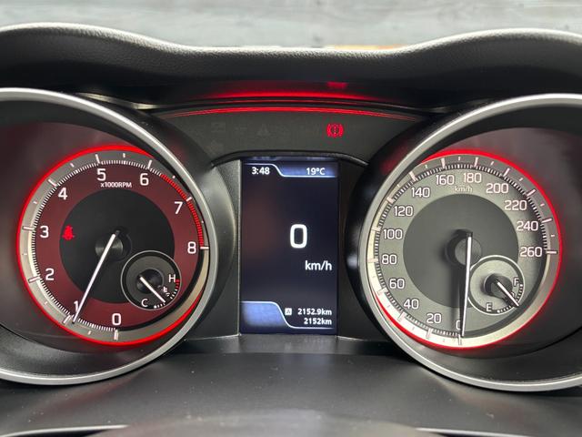 スイフトスポーツ ベースグレード 6速MT 新品ディスプレイオーディオ AppleCarPlay オートエアコン LEDヘッドライト 運転席シートヒーター 衝突軽減ブレーキ 車線逸脱警報 クリアランスソナー RCC 17inchAW(45枚目)