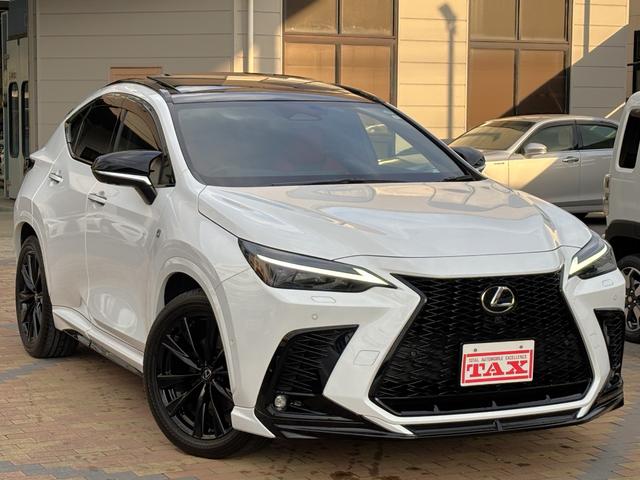 ＮＸ ＮＸ３５０ｈ　Ｆスポーツ　ＴＲＤフルエアロ　パノラマルーフ　１オーナー　マークレビンソン　三眼ＬＥＤライト　オレンジキャリパー　後席パワーシート＆シートヒーター　デジタルインナーミラー　アドバンスドパーク　ＡＣコンセント（4枚目）