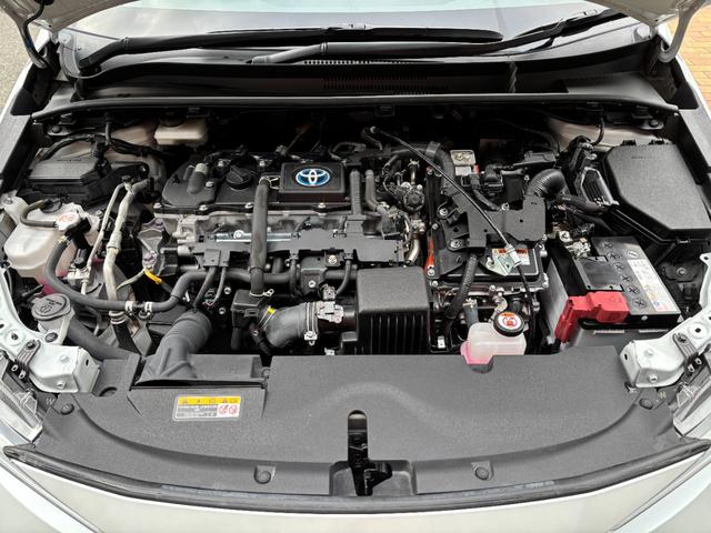 カローラツーリング ハイブリッド ダブルバイビー 後期型 法人ワンオーナー 10.5型ナビ フルセグTV バックカメラ オートエアコン LEDヘッドライト 電動パーキングブレーキ&ブレーキホールド 純正ドラレコ ETC2.0 PCS 17inchAW(20枚目)