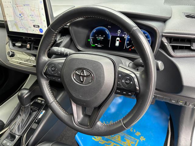 カローラツーリング ハイブリッド ダブルバイビー 後期型 法人ワンオーナー 10.5型ナビ フルセグTV バックカメラ オートエアコン LEDヘッドライト 電動パーキングブレーキ&ブレーキホールド 純正ドラレコ ETC2.0 PCS 17inchAW(43枚目)