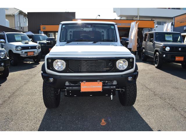 ジムニーシエラ JC 3型 ショウワガレージ製1インチリフトアップキット・F/Rバンパー・LEDウインカー&テールランプ モンスター製フロントグリル RAYS16インチアルミ オープンカントリーRT バック&サイドカメラ(2枚目)