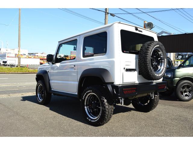 ジムニーシエラ JC 3型 ショウワガレージ製1インチリフトアップキット・F/Rバンパー・LEDウインカー&テールランプ モンスター製フロントグリル RAYS16インチアルミ オープンカントリーRT バック&サイドカメラ(7枚目)