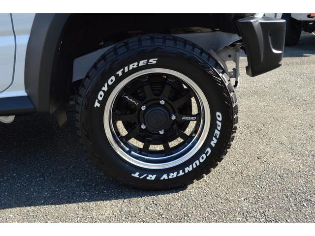 ジムニーシエラ JC 3型 ショウワガレージ製1インチリフトアップキット・F/Rバンパー・LEDウインカー&テールランプ モンスター製フロントグリル RAYS16インチアルミ オープンカントリーRT バック&サイドカメラ(11枚目)