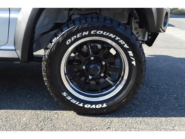 ジムニーシエラ JC 3型 ショウワガレージ製1インチリフトアップキット・F/Rバンパー・LEDウインカー&テールランプ モンスター製フロントグリル RAYS16インチアルミ オープンカントリーRT バック&サイドカメラ(13枚目)