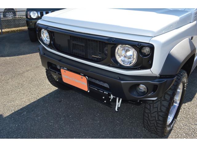 ジムニーシエラ JC 3型 ショウワガレージ製1インチリフトアップキット・F/Rバンパー・LEDウインカー&テールランプ モンスター製フロントグリル RAYS16インチアルミ オープンカントリーRT バック&サイドカメラ(19枚目)