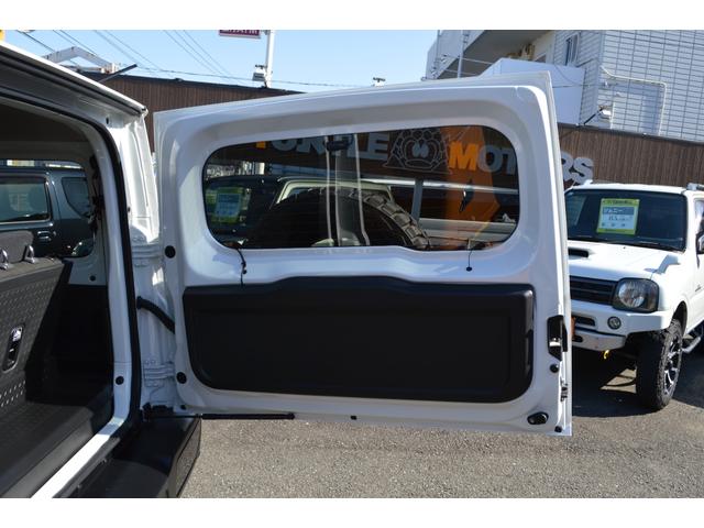 ジムニーシエラ JC 3型 ショウワガレージ製1インチリフトアップキット・F/Rバンパー・LEDウインカー&テールランプ モンスター製フロントグリル RAYS16インチアルミ オープンカントリーRT バック&サイドカメラ(45枚目)