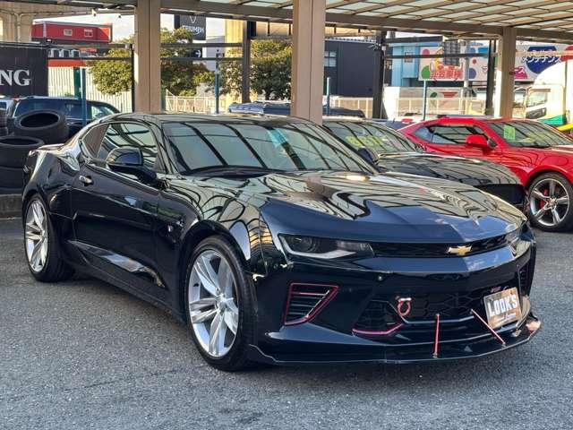 シボレーカマロ LT RS Borlaマフラー 赤/黒レザーシート Fエアロ 20インチアルミ(4枚目)