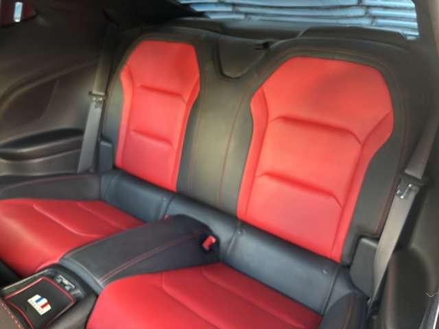 シボレーカマロ LT RS Borlaマフラー 赤/黒レザーシート Fエアロ 20インチアルミ(17枚目)