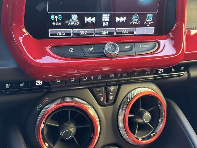 シボレーカマロ LT RS Borlaマフラー 赤/黒レザーシート Fエアロ 20インチアルミ(34枚目)