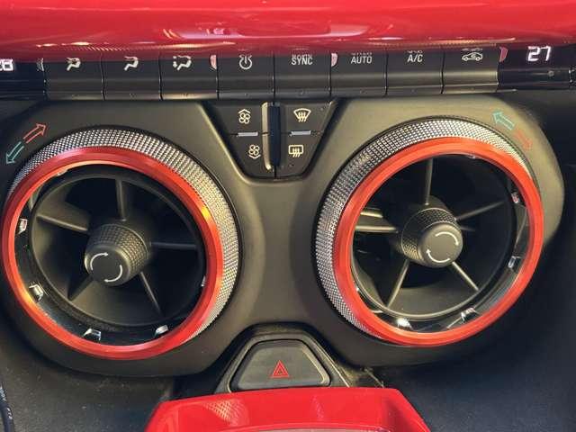 シボレーカマロ LT RS Borlaマフラー 赤/黒レザーシート Fエアロ 20インチアルミ(35枚目)