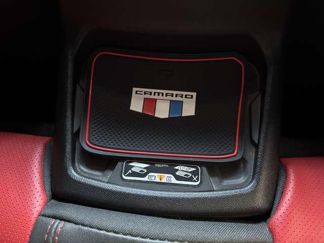 シボレーカマロ LT RS Borlaマフラー 赤/黒レザーシート Fエアロ 20インチアルミ(44枚目)
