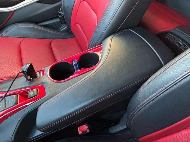 シボレーカマロ LT RS Borlaマフラー 赤/黒レザーシート Fエアロ 20インチアルミ(50枚目)