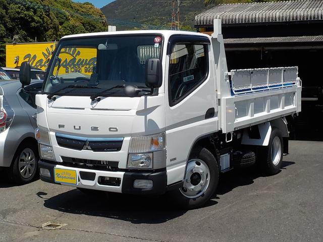 3t高床強化ダンプ 衝突被害軽減ブレーキ 車線逸脱警報装置 車輌安定性制御装置 キーレス 左電格ミラー コボレーン 中間ピン 枕木 角出し フォグランプ Bluetooth内蔵型ラジオ 登録済未使用(2枚目)