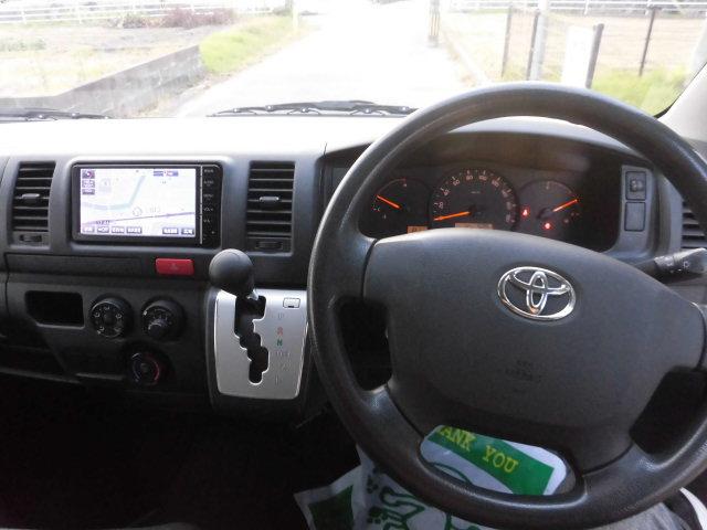 レジアスエースバン ロングＤＸ　ＧＬパッケージ　ＳＤナビＢｌｕｅｔｏｏｔｈワンセグＴＶキーレスＥＴＣ（10枚目）