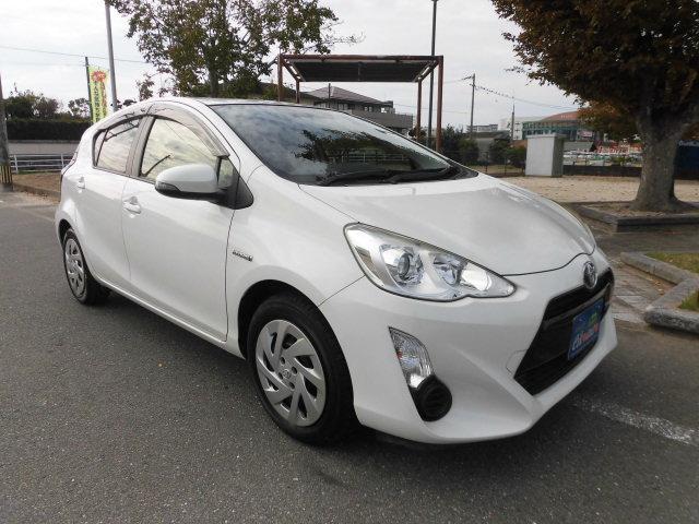 アクア S プッシュスタートSDナビBluetoothTVバックカメラ(6枚目)