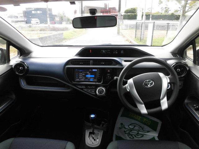 アクア S プッシュスタートSDナビBluetoothTVバックカメラ(9枚目)