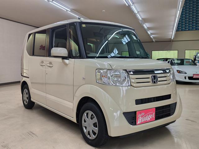Ｎ－ＢＯＸ Ｇ　車検整備付　禁煙車　スライドドア　電動格納ミラー　アイドリングストップ　ドライブレコーダー　取扱説明書　保証書　スペアキー　盗難防止システム　衝突安全ボディ　スマートキー　横滑り防止機能（3枚目）