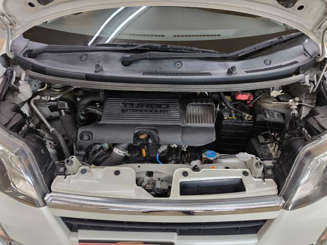 ムーヴ カスタム　ＲＳ　禁煙車　ターボ車　取説保証書　スペアキー　ナビ　フルセグＴＶ　ＨＩＤヘッドライト　社外１４ＡＷ　プッシュスタート　スマートキー　ＥＴＣ　盗難防止システム　衝突安全ボディ　電動格納ミラー　ＡＢＳ（44枚目）