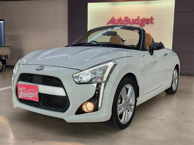 コペン ローブ　走行４万Ｋ台　電動オープンルーフ　５速マニュアル車　シートヒーター　ナビ　Ｂカメラ　フルセグＴＶ　ＬＥＤヘッドライト　取説整備手帳　スマートキー　純正１６ＡＷ　盗難防止システム　衝突安全ボディ（2枚目）