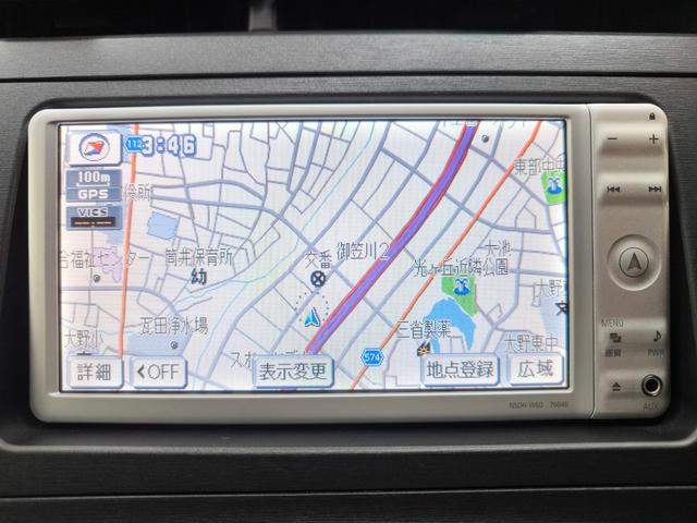 プリウス Ｇ　ワンオーナー　禁煙車　純正ＴＶ付ナビ　バックカメラ　スマートキー　プッシュスタート　キーレスエントリー　ＥＴＣ　クルーズコントロール　純正１５インチアルミホイール　取扱説明書　整備手帳　スペアキー（37枚目）