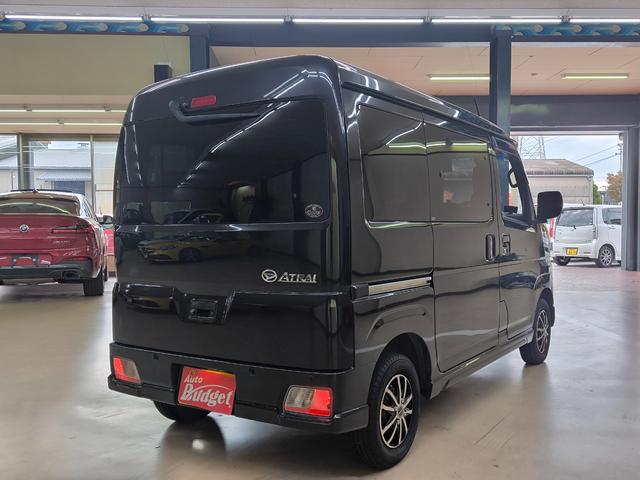 アトレー RS 走行3万K台 衝突軽減ブレーキ クルーズコントロール 10インチナビ バックカメラ フルセグTV 両側電動スライドドア ETC 取説整備手帳 スペアキー 社外12AW 盗難防止システム 衝突安全ボディ(5枚目)