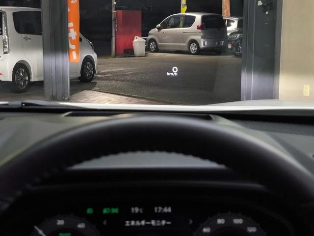 ヘッドアップディスプレイ搭載！前方から目を離すことなく安全に各種情報を確認可能です♪