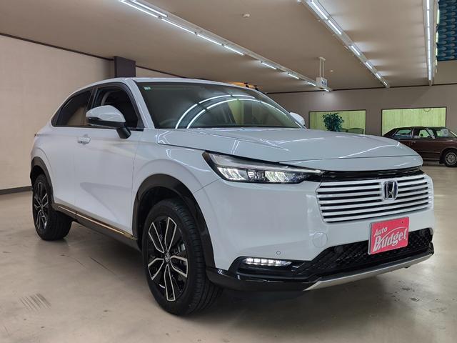 ヴェゼル e:HEV Z ワンオーナー 禁煙車 走行1万K台 車検R10/3 純正9インチナビ フルセグTV Bカメラ ブレーキホールド ハーフレザーシート ホンダセンシング 電動リアハッチ シートヒーター レーダークルコン(3枚目)