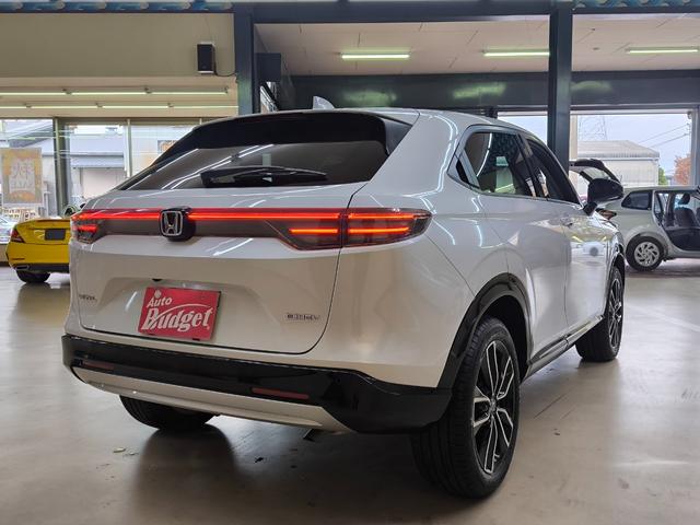 ヴェゼル e:HEV Z ワンオーナー 禁煙車 走行1万K台 車検R10/3 純正9インチナビ フルセグTV Bカメラ ブレーキホールド ハーフレザーシート ホンダセンシング 電動リアハッチ シートヒーター レーダークルコン(5枚目)