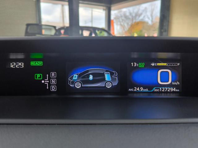 プリウス S 禁煙車 車検R9年3月 プリクラッシュシステム 純正ナビ バックカメラ フルセグTV LEDヘッドライト クルーズコントロール レーンキープアシスト エアロ ETC 盗難防止システム 純正AW(40枚目)
