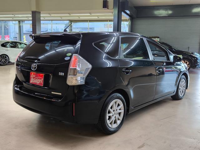 プリウスアルファ S ワンオーナー 禁煙車 ナビ フルセグTV バックカメラ プッシュスタート スマートキー 取説整備手帳 スペアキー ETC 盗難防止装置 横滑り防止機能(5枚目)