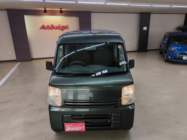 エブリイ ＰＣ　ワンオーナー　禁煙車　走行０．８万Ｋ台　キーレス　取説整備手帳　スペアキー　頸部衝撃緩和ヘッドレスト　ＡＢＳ　横滑り防止機能　ドライブレコーダー　エアコン　パワステ　パワーウインドウ　両側スライドドア（12枚目）