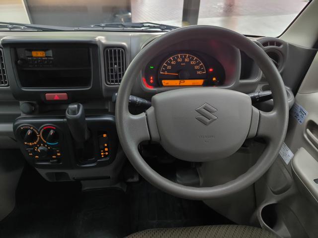 エブリイ ＰＣ　ワンオーナー　禁煙車　走行０．８万Ｋ台　キーレス　取説整備手帳　スペアキー　頸部衝撃緩和ヘッドレスト　ＡＢＳ　横滑り防止機能　ドライブレコーダー　エアコン　パワステ　パワーウインドウ　両側スライドドア（18枚目）