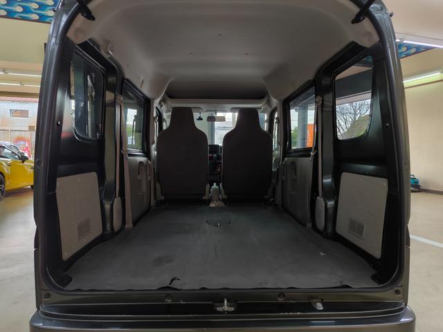 エブリイ ＰＣ　ワンオーナー　禁煙車　走行０．８万Ｋ台　キーレス　取説整備手帳　スペアキー　頸部衝撃緩和ヘッドレスト　ＡＢＳ　横滑り防止機能　ドライブレコーダー　エアコン　パワステ　パワーウインドウ　両側スライドドア（33枚目）