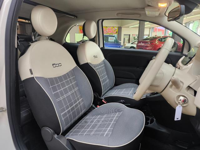 ５００Ｃ ツインエア　ラウンジ　車検整備付　禁煙車　走行１万Ｋ台　電動ソフトトップ　ＨＩＤヘッドライト　フォグランプ　ディスプレイオーディオ　取説整備手帳　純正１６ＡＷ　盗難防止システム　オートエアコン　ＥＴＣ　横滑り防止機能（35枚目）