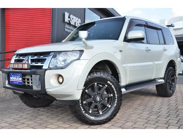 三菱 パジェロ ロング ｇｒ オプション カスタムパーツ後付け９７万円以上付き ワンオーナー ｊａｏｓリフトアップフ 318 0万円 平成25年 2013年 福岡県 中古車 価格 Com