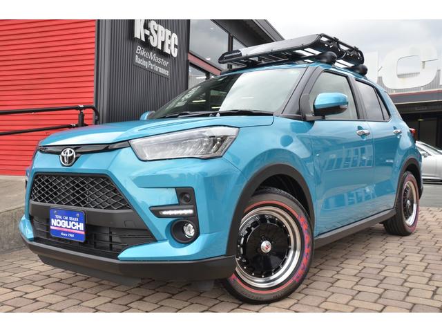 ライズ トヨタ ｚ コンプリートフルカスタム 純正オプション 新品カスタムパーツ５４万円以上付き クリムソンｒｓ １６インチホイル ｒａｉｚｅレター入りタイヤ パノラマビューパッケージ付き ９型モニタールーフラック 福岡県 ｚ コンプリートフル