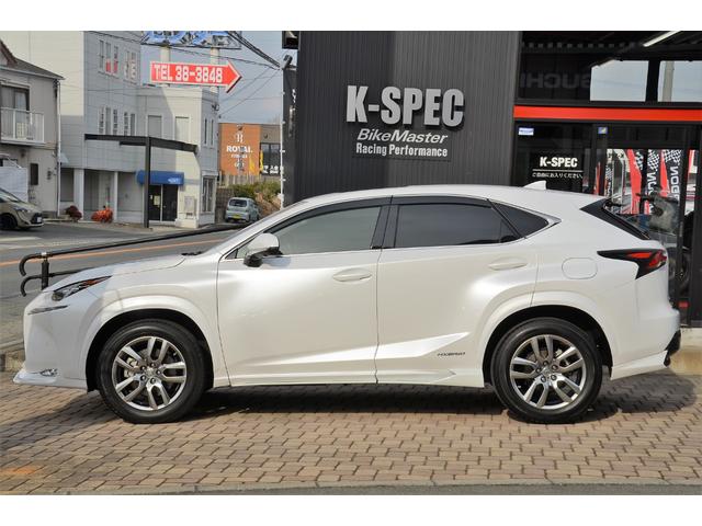 レクサス NX300h バージョンL フェンダーアーチモール
