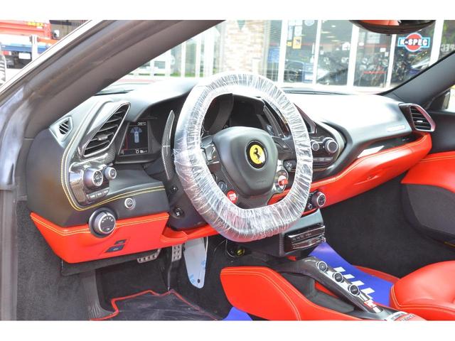 ４８８ＧＴＢ ベースグレード　メーカーオプション、カスタムパーツ１２９０万以上付き　１オーナー車／正規デーラー車／ＯＰフルカーボンパーツ／ＭＯＰフロントリフター／フル電動シート／ハイパーフォージド２２アルミ／クラインマフラー（51枚目）