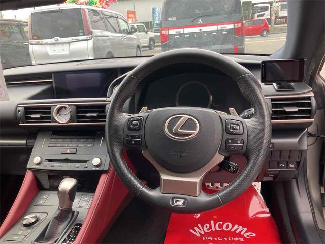 ＲＣ ＲＣ３５０　Ｆスポーツ　ドライブレコーダー　ＥＴＣ　バックカメラ　ナビ　ＴＶ　クリアランスソナー　オートクルーズコントロール　ＡＴ　サンルーフ　オートライト　ＬＥＤヘッドランプ　スマートキー　電動格納ミラー　シートヒーター（2枚目）