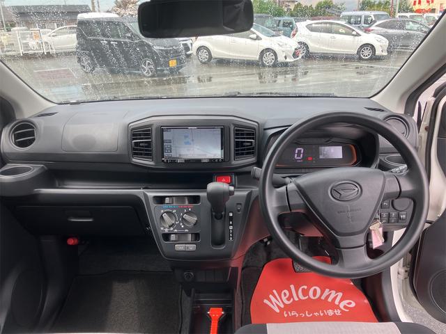 ミライース L SAIII ナビ クリアランスソナー 衝突被害軽減システム オートマチックハイビーム キーレスエントリー アイドリングストップ CVT 盗難防止システム ABS ESC USB ミュージックプレイヤー接続可(2枚目)