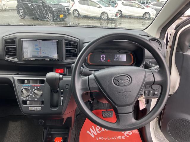 ミライース L SAIII ナビ クリアランスソナー 衝突被害軽減システム オートマチックハイビーム キーレスエントリー アイドリングストップ CVT 盗難防止システム ABS ESC USB ミュージックプレイヤー接続可(3枚目)