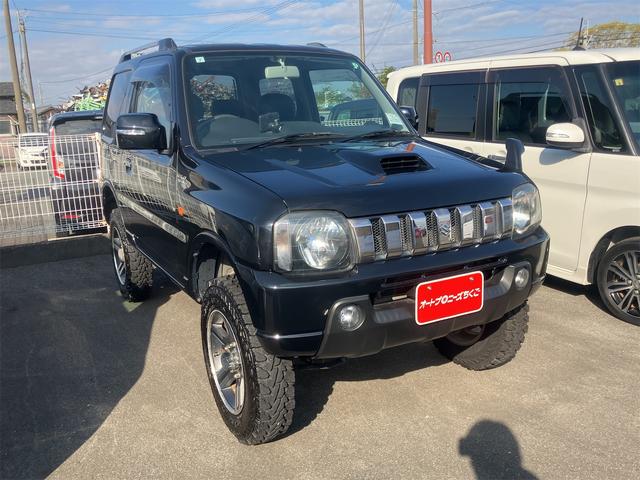 ジムニー ワイルドウインド 4WD ETC キーレスエントリー 電動格納ミラー シートヒーター MT ABS CD MD リフトアップ ルーフレール アルミホイール 衝突安全ボディ エアコン パワーウィンドウ(14枚目)