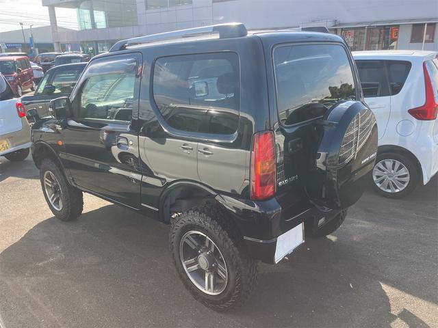 ジムニー ワイルドウインド 4WD ETC キーレスエントリー 電動格納ミラー シートヒーター MT ABS CD MD リフトアップ ルーフレール アルミホイール 衝突安全ボディ エアコン パワーウィンドウ(16枚目)